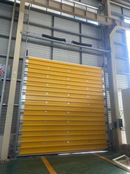Buy cheap Industrial Aluminum Overhead Lifting Sectional Door Vertical Lift For Loading Bay from wholesalers