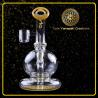 Buy cheap Oem / Odm 10" Borosilicate Glass Pipe Bongs 14mm Bowl Smoking Tool from wholesalers