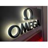 Buy cheap LED Luminous Character Acrylic Billboard Stainless Steel Metal Luminous Character 3D LED Sign from wholesalers