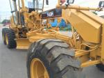 Second Hand Compact Motor Grader Caterpillar 140H 2800hrs Wihout Oil Leakage