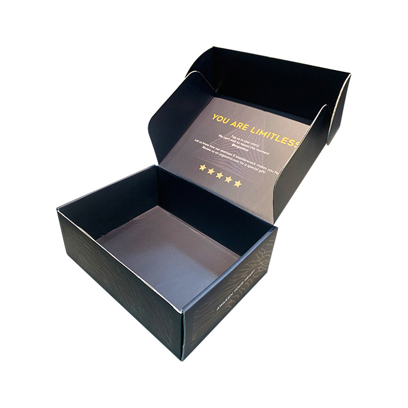 Colorful Custom Shape Paper Box for Clothes Mailing and Processing Accessories