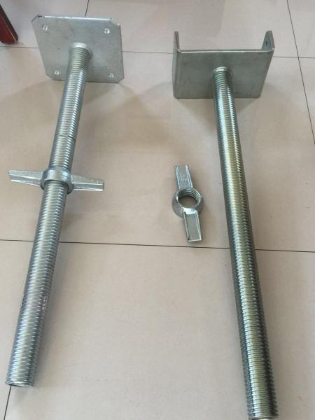 Buy cheap Durable Building Fasteners Forged Nut Adjustable Steel Scaffolding U Head Jack from wholesalers