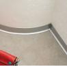 Buy cheap Self Adhesive Aluminum Skirting Profile 60mm Curved Metal Coved Skirting Board from wholesalers