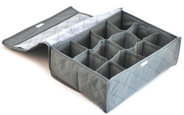 Buy cheap PP Non Woven Clothes Storage Boxes / Underwear Storage Organizer 12 Compartment from wholesalers