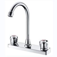 Buy cheap Bathroom Lavatory Sink Faucet Basin Mixer Tap With Single Handle And High product