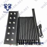 GSM DCS 3G 4G Lojack Mobile Signal Blocker 60W WIFI GPS RF Jammer