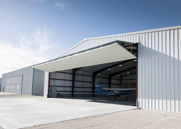 Buy cheap Big Span Prefab Building / Warehouse / Aircraft Hangar / Steel Structure Hangar from wholesalers