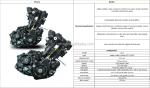 LIFAN/ZONGSHEN/LONCIN/DAYANG 652 Cm3 Motorcycle Engine Water Cooled 4 Stroke EFI
