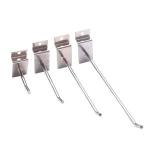 Buy cheap Slatwall Hanging Display Hooks For Wall Medals Chrome  Garment Rack from wholesalers