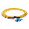 Buy cheap OM2 / OM3 Fiber Optic Pigtail 900um Tight Buffer Low Insertion Loss from wholesalers