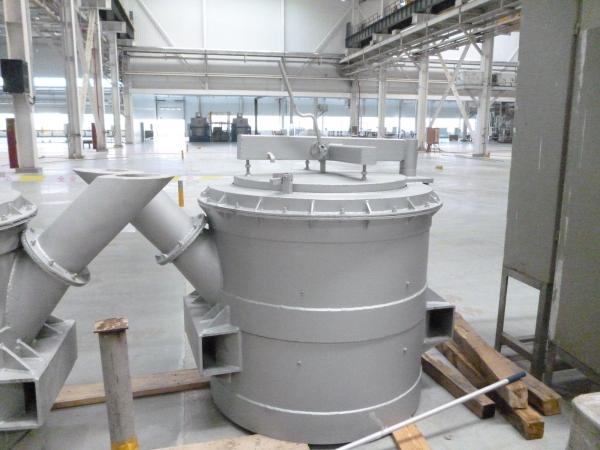 Buy cheap Molten Aluminum Pouring Transfer Ladles 1500KG Capacity For Aluminum Foundry from wholesalers
