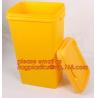 Buy cheap BIOHAZARD WASTE CONTAINERS, PLASTIC STORAGE BOX, MEDICAL TOOL BOX, SHARP CONTAINER, SAFETY BOX, Disposable Hospital Bioh from wholesalers