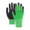 Buy cheap 13 Gauge Polyester Crinkle Latex Grip Gloves Anti Slip Abrasion Resistant from wholesalers