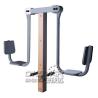 Buy cheap outdoor exercise equipment park wood outdoor leg press machine from wholesalers