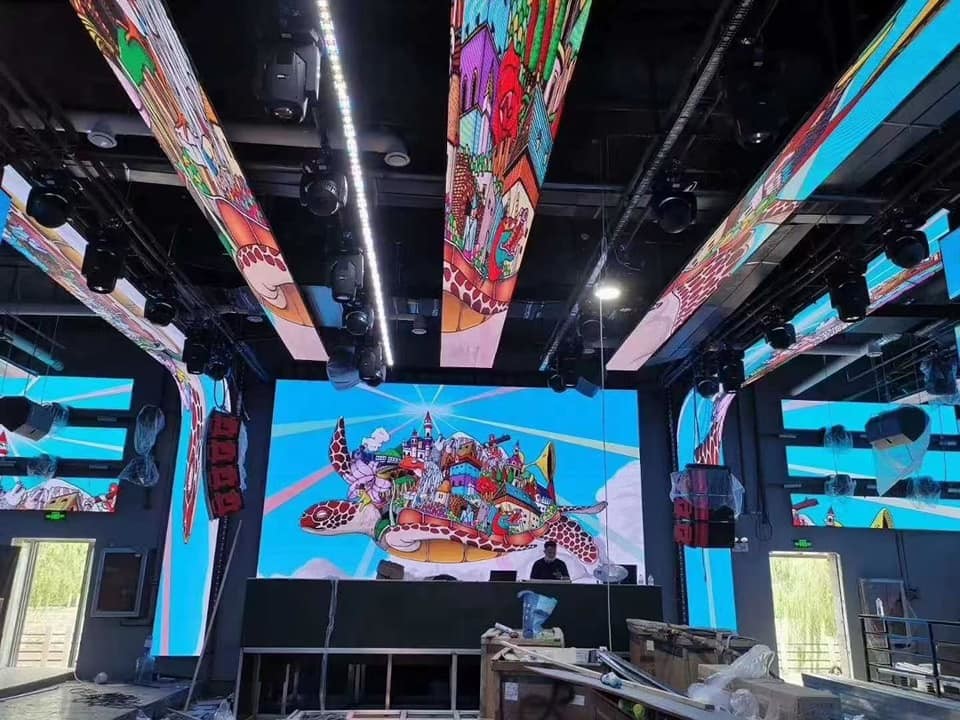 4.81mm 3840 hz Resolution Stage LED Screens Rental With Nova Control，CE,CB.FCC,UL IEICC certificataion，500x500 cabinet