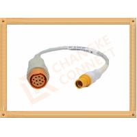 Buy cheap 10 Pin Female IBP Invasive Blood Pressure Cable Siemens Draeger product