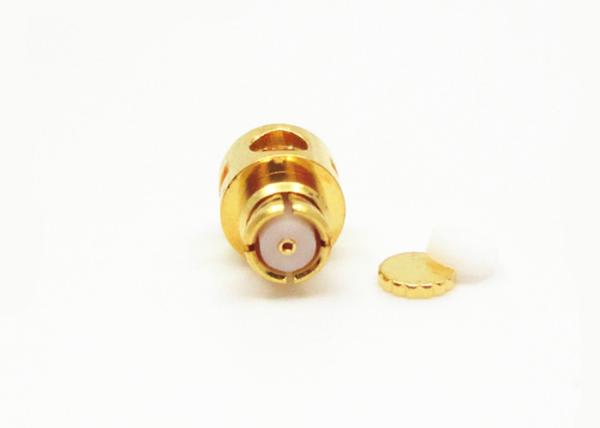 Buy cheap Communcication Cable SMP Female 50Ohm Right Angle Connector from wholesalers