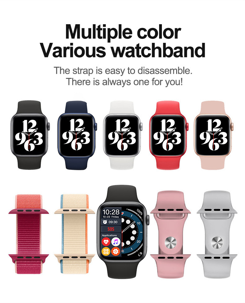 U98 Plus BT 5.0 Iwo5 Body Temperature Smartwatch Bluetooth Call