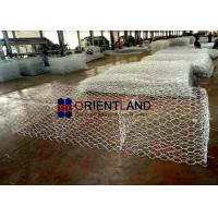 Buy cheap Embankment Stability Gabion Wire Baskets , Channel Linings Gabion Rock Cages product