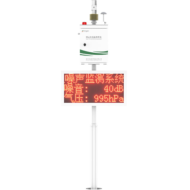 dust noise wind speed monitor system 