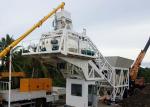 Mobile Concrete Mixing Plant , Optimized Mini Cement Batching Plant Equipment