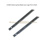 U144D Carbon Jig Saw Blade Laser Logo Print in Bulk size:100mmx8x6T, Cutting