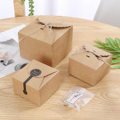 Buy cheap SGS CE West Point Square Paper Boxes Packaging For Homemade Biscuits from wholesalers