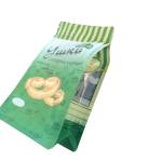 OEM Food Packing Bag Resealable Flat bottom Packaging bag Zipper Lock pouch bag