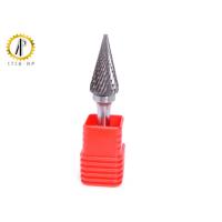 Buy cheap Taper Shape Cemented Tungsten Carbide Rotary File , Double Cut Carbide Rotary product