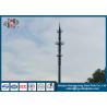 Buy cheap ISO 9001 Polygonal Steel Tubular Cell Phone Monopole Towers Q355 H30m from wholesalers