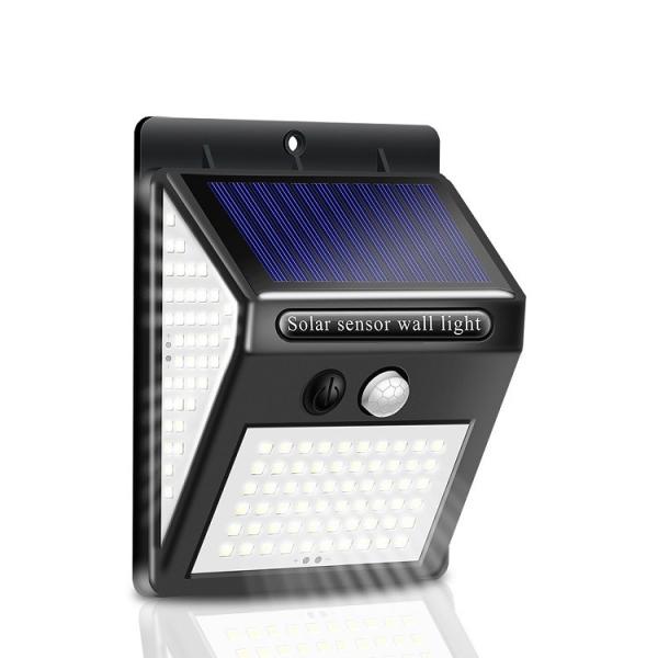 Buy cheap 144pcs SMD2835 3.7V 800mAh Solar Motion Sensor Wall Light For Yard Aisle from wholesalers