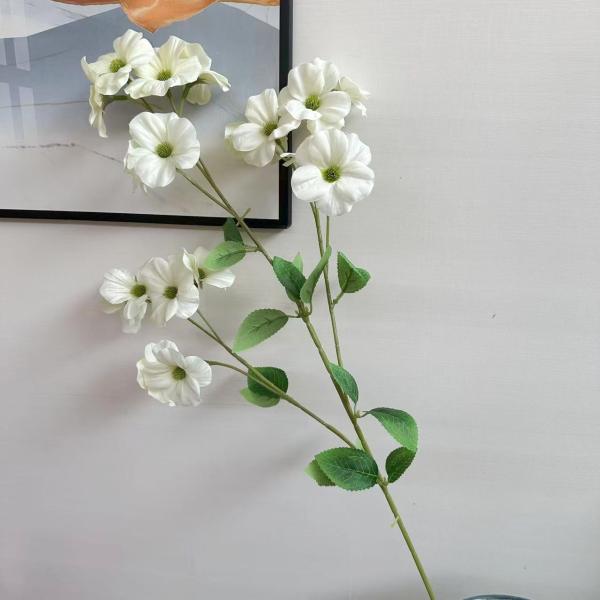 Buy cheap Artificial flowers for a wedding coffee shop setting with simulated crabapple blossoms from wholesalers