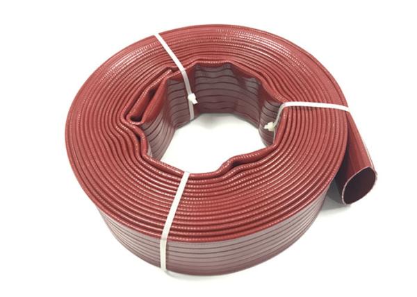 Heavy Duty PVC Layflat Hose / Non Smell Flexible Irrigation PVC Lay Flat Water