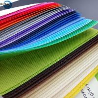 Buy cheap Quality First Colorful 100 Polyester Spunbond Non Woven Fabric for bag product
