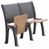 Buy cheap Steel Coated Stadium School Furniture Roll Up Chair Fixed Desk / Auditorium Seating from wholesalers