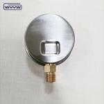 China manufacturer stainless steel 1/4"bsp glycerin pressure gauge 16 bars