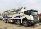 Buy cheap Construction Works Zoomlion Used Concrete Trailer Pump Truck Medium Sized from wholesalers