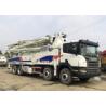Buy cheap Benz Engine Zoomlion Scania Used Concrete Pump Truck Machine 80Km/h from wholesalers