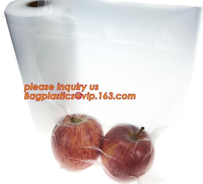 vacuum heat sealing bag Embossed Vaccum Compressed Bag Recyclable Plastic Vacuum Sealer Bags For Food Reusable Food Vacu