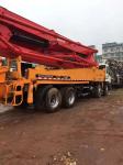 287KW Construction Sany Renewed Beton Pump 46 Meter With Isuzu X Leg