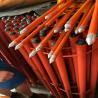 Buy cheap Diameter 16mm FRP red rod with metal tip on fixed as sign post of public infrastructure from wholesalers