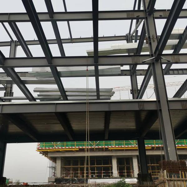 Buy cheap Waterproof Steel Structure Workshop Fire Resistance Large Span Steel Structures from wholesalers