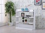 European Style 4 Tier Wooden Shelf / MDF 4 Shelf Storage Unit 1200mm Length