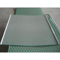 Buy cheap Hook Strip Flat Mi Swaco Shaker Screens For Oil / Gas Drilling Stainless Steel product