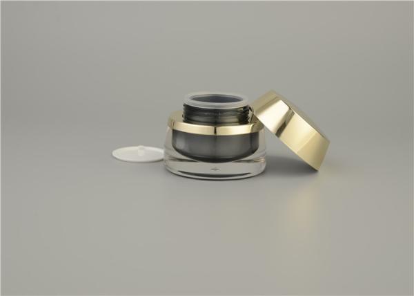 Buy cheap cream jar for cosmetic packaging Empty Wholsales Plastic Cosmetic Cream Jars Round Acrylic Container from wholesalers