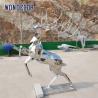 Buy cheap Forge Art Abstract Animal Stainless Sculpture Geometry Deer from wholesalers