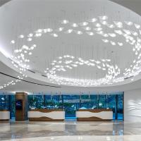 Buy cheap Customized Ocean Theme Fish Lamp Ceiling Chandelier Art Galleries Assembly Hall product