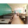 Buy cheap Commercial Leather Restaurant Booth And Table Set / Fast Food Restaurant Seating from wholesalers