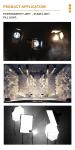 High Quality COB LED Chip 6500K 2700K White + Warm White 200W + 200W