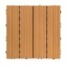 Buy cheap Patio Hardwood Deck Tiles Waterproof Wood Floor Tiles Low Maintenance from wholesalers